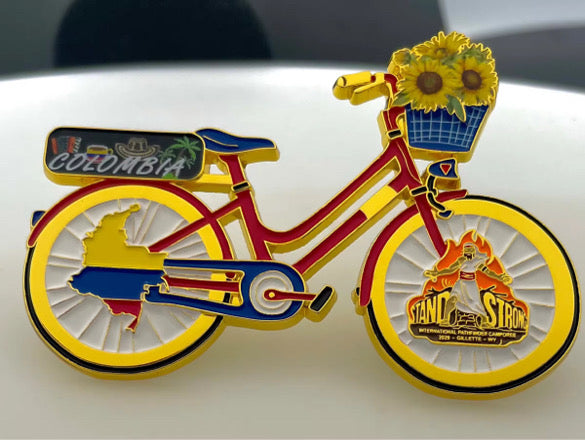 Stand Strong 2029 Bike Pin (Colombia)